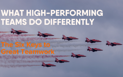 What High-Performing Teams Do Differently